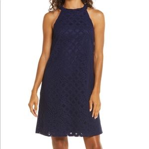 NWT Lilly Pulitzer Rayanne Shift dress size L Navy